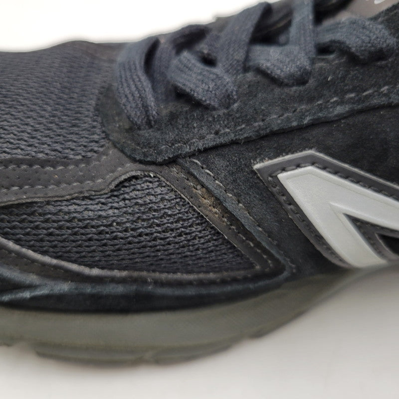 【中古品】【メンズ】 NEW BALANCE ニューバランス M990BK5 スニーカー 靴 162-260508-kh-06-izu サイズ：27.5 カラー：ブラック 万代Net店