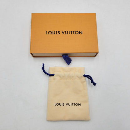 【中古品】【メンズ/レディース】 LOUIS VUITTON ルイ・ヴィトン MP2223 コリエ・LVサテライト ネックレス 179-260508-kh-14-izu カラー：シルバー×ブルー 万代Net店