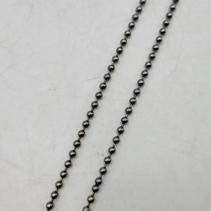 【中古品】【メンズ/レディース】 LOUIS VUITTON ルイ・ヴィトン MP2223 コリエ・LVサテライト ネックレス 179-260508-kh-14-izu カラー：シルバー×ブルー 万代Net店
