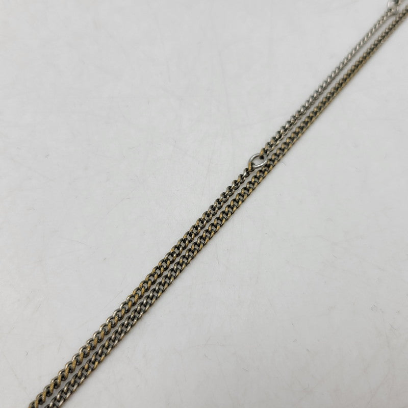 【現状渡し品】【メンズ/レディース】 LOUIS VUITTON ルイ・ヴィトン M62484 ロケットネックレス・モノグラム 179-260508-kh-12-izu カラー：シルバー 万代Net店