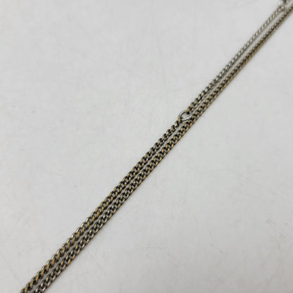 【現状渡し品】【メンズ/レディース】 LOUIS VUITTON ルイ・ヴィトン M62484 ロケットネックレス・モノグラム 179-260508-kh-12-izu カラー：シルバー 万代Net店