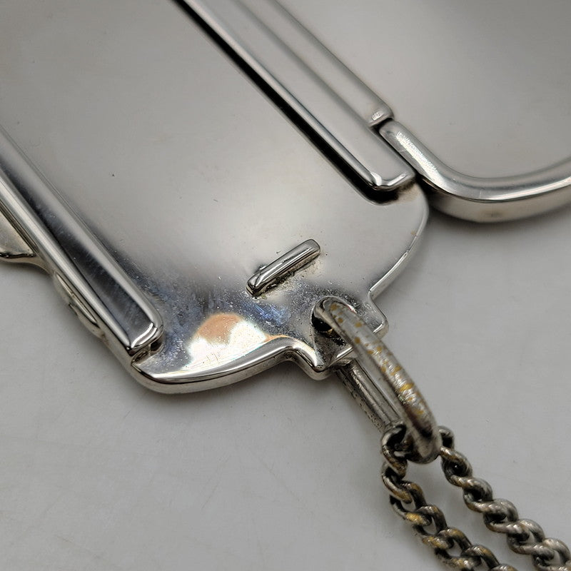 【現状渡し品】【メンズ/レディース】 LOUIS VUITTON ルイ・ヴィトン M62484 ロケットネックレス・モノグラム 179-260508-kh-12-izu カラー：シルバー 万代Net店