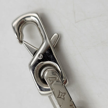 【中古品】【メンズ/レディース】 LOUIS VUITTON ルイ・ヴィトン M64196 コリエ・チェーン モノグラム ネックレス 179-260508-kh-13-izu カラー：シルバー 万代Net店