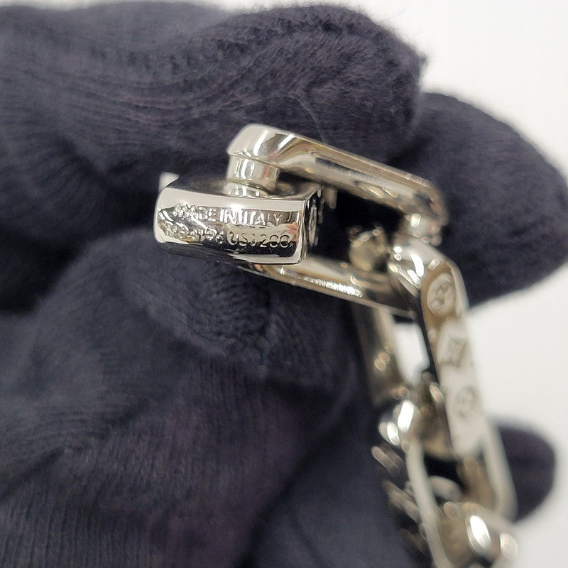 【中古品】【メンズ/レディース】 LOUIS VUITTON ルイ・ヴィトン M64196 コリエ・チェーン モノグラム ネックレス 179-260508-kh-13-izu カラー：シルバー 万代Net店