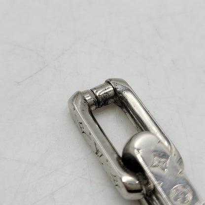 【中古品】【メンズ/レディース】 LOUIS VUITTON ルイ・ヴィトン M64224 コリエ・チェーン モノグラム ブレスレット 179-260508-kh-16-izu サイズ：L カラー：シルバー 万代Net店