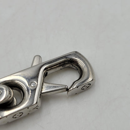 【中古品】【メンズ/レディース】 LOUIS VUITTON ルイ・ヴィトン M64224 コリエ・チェーン モノグラム ブレスレット 179-260508-kh-16-izu サイズ：L カラー：シルバー 万代Net店