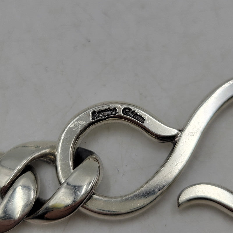【中古品】【メンズ】 ARGENT GLEAM アージェントグリーム 925 CROSS MOTIF CLASSIC NARROW WALLETCHAIN クロス モチーフ クラシック ナロー ウォレットチェーン アクセサリー 192-260509-cs-27-izu カラー：シルバー 万代Net店