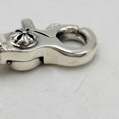【中古品】【メンズ】 ARGENT GLEAM アージェントグリーム 925 CROSS MOTIF CLASSIC NARROW WALLETCHAIN クロス モチーフ クラシック ナロー ウォレットチェーン アクセサリー 192-260509-cs-27-izu カラー：シルバー 万代Net店