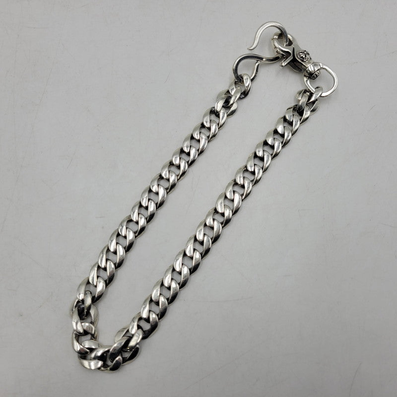 【中古品】【メンズ】 ARGENT GLEAM アージェントグリーム 925 CROSS MOTIF CLASSIC NARROW WALLETCHAIN クロス モチーフ クラシック ナロー ウォレットチェーン アクセサリー 192-260509-cs-27-izu カラー：シルバー 万代Net店