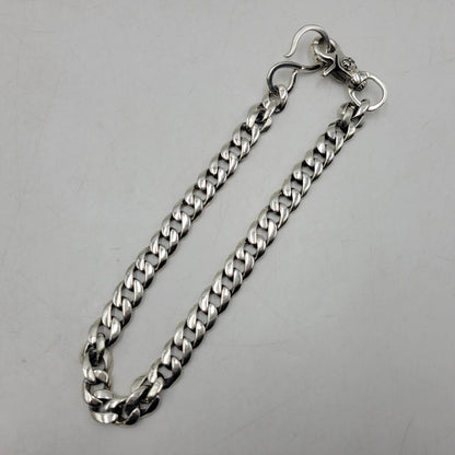 【中古品】【メンズ】 ARGENT GLEAM アージェントグリーム 925 CROSS MOTIF CLASSIC NARROW WALLETCHAIN クロス モチーフ クラシック ナロー ウォレットチェーン アクセサリー 192-260509-cs-27-izu カラー：シルバー 万代Net店