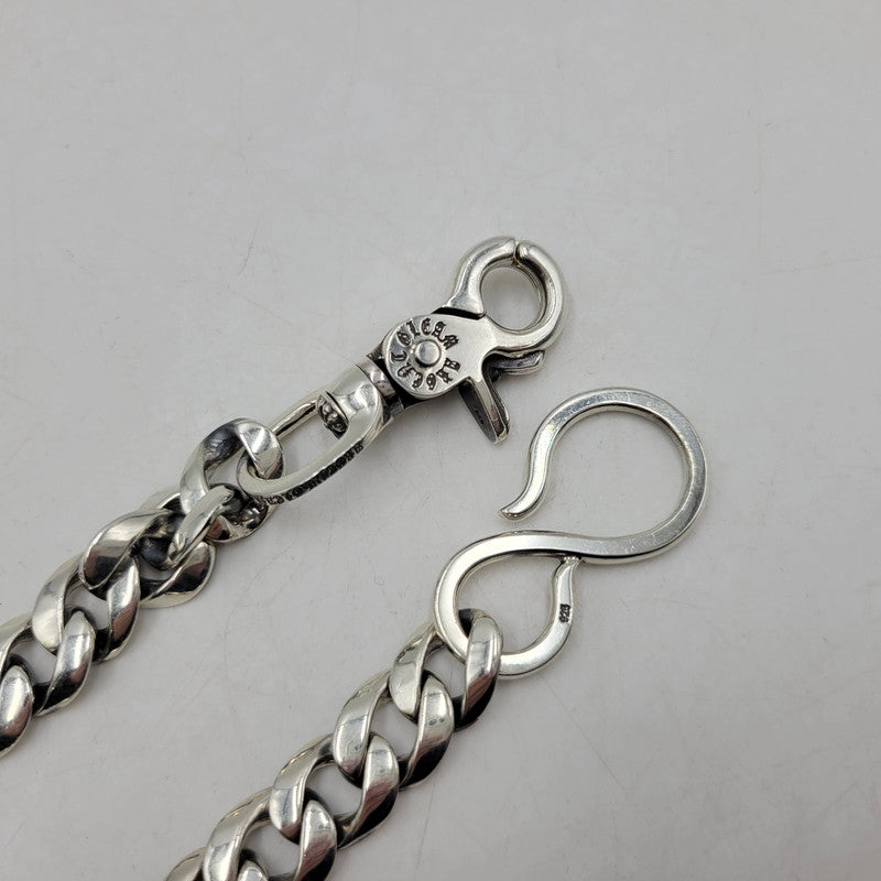 【中古品】【メンズ】 ARGENT GLEAM アージェントグリーム 925 CROSS MOTIF CLASSIC NARROW WALLETCHAIN クロス モチーフ クラシック ナロー ウォレットチェーン アクセサリー 192-260509-cs-27-izu カラー：シルバー 万代Net店