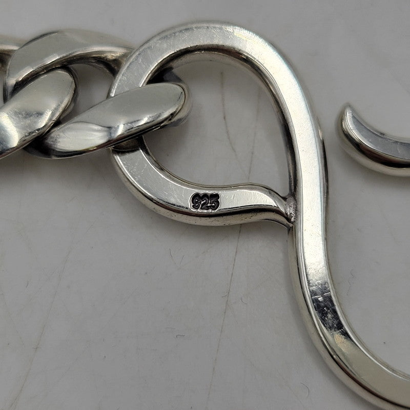 【中古品】【メンズ】 ARGENT GLEAM アージェントグリーム 925 CROSS MOTIF CLASSIC NARROW WALLETCHAIN クロス モチーフ クラシック ナロー ウォレットチェーン アクセサリー 192-260509-cs-27-izu カラー：シルバー 万代Net店