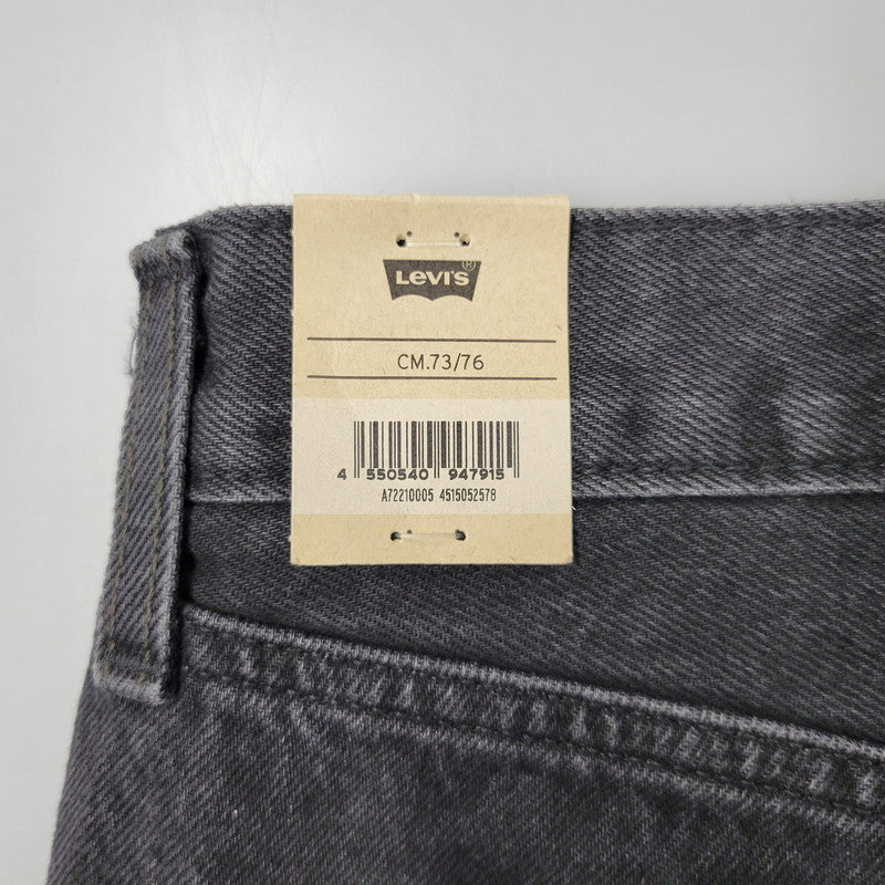 【中古美品】【メンズ】 Levi's リーバイス 565 DENIM PANTS PC9-A7221-0005 デニムパンツ ジーンズ ボトムス 158-260522-as-24-izu サイズ：29×30 カラー：ブラック 万代Net店