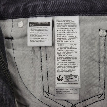 【中古美品】【メンズ】 Levi's リーバイス 565 DENIM PANTS PC9-A7221-0005 デニムパンツ ジーンズ ボトムス 158-260522-as-24-izu サイズ：29×30 カラー：ブラック 万代Net店