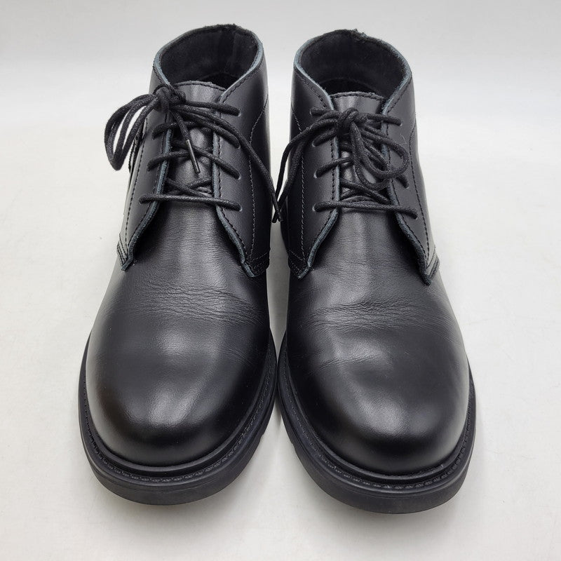 【中古品】【メンズ】 SCHOTT ショット S23002 CHUKA BOOTS チャッカ ブーツ 靴 164-260508-kh-10-izu サイズ：26.5 カラー：ブラック 万代Net店