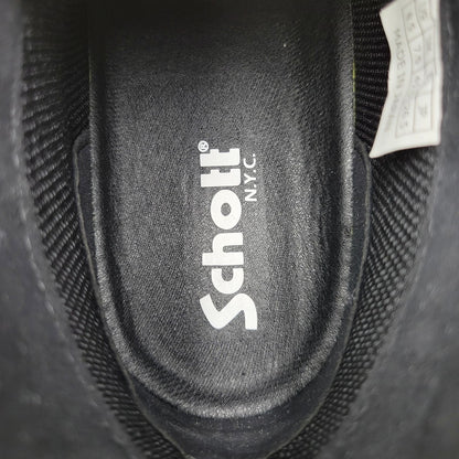 【中古品】【メンズ】 SCHOTT ショット S23002 CHUKA BOOTS チャッカ ブーツ 靴 164-260508-kh-10-izu サイズ：26.5 カラー：ブラック 万代Net店