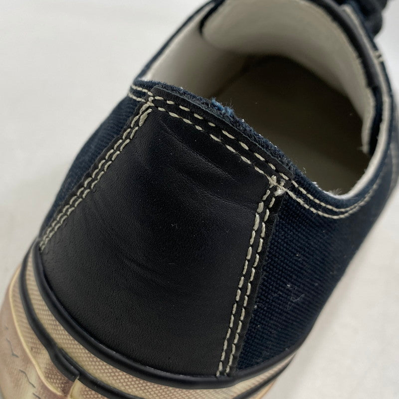 【中古品】【メンズ】 T/C MADE ティーシーメイド CANVAS SNEAKER LOW TM009 キャンバス スニーカー ロー シューズ 靴 162-260511-as-22-izu サイズ：43 カラー：ブラック×ホワイト 万代Net店