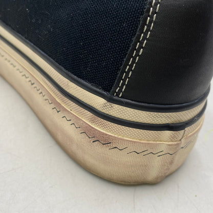 【中古品】【メンズ】 T/C MADE ティーシーメイド CANVAS SNEAKER LOW TM009 キャンバス スニーカー ロー シューズ 靴 162-260511-as-22-izu サイズ：43 カラー：ブラック×ホワイト 万代Net店