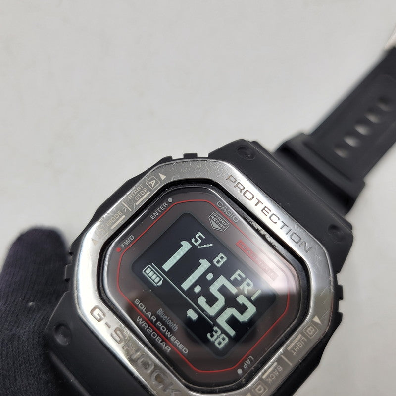【中古品】【メンズ/レディース】 G-SHOCK ジーショック DW-H5600MB-1A4JR G-SQUAD ジースクワッド デジタル 腕時計 時計 196-260508-kh-11-izu サイズ：51.1 × 44.5 × 16.6 mm カラー：ブラック 万代Net店