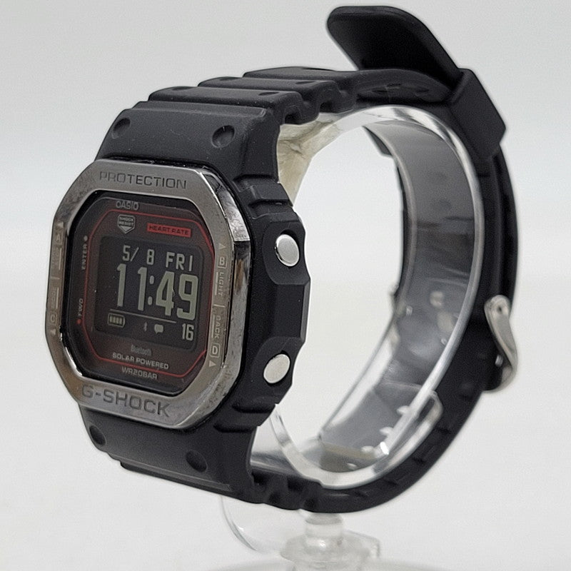 【中古品】【メンズ/レディース】 G-SHOCK ジーショック DW-H5600MB-1A4JR G-SQUAD ジースクワッド デジタル 腕時計 時計 196-260508-kh-11-izu サイズ：51.1 × 44.5 × 16.6 mm カラー：ブラック 万代Net店