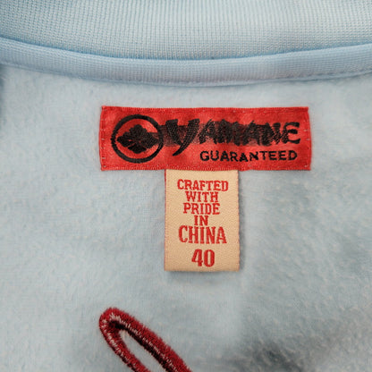 【中古品】【メンズ】 YAMANE ヤマネ 家紋×バス DOWLICK 刺繍 SIDE LINE TRACK JACKET サイドライン トラック ジャケット 145-260509-cs-18-izu サイズ：40 カラー：ライトブルー 万代Net店