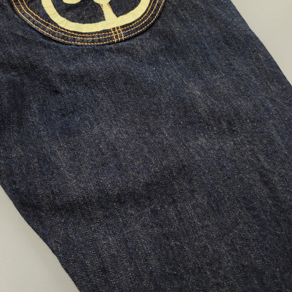 【中古品】【メンズ】 YAMANE ヤマネ PRINT DENIM PANTS G86RR LOT 1926 プリント デニムパンツ Wパンダ ジーンズ 156-260508-as-05-izu サイズ：33×33 カラー：インディゴ 万代Net店