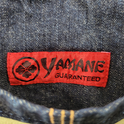 【中古品】【メンズ】 YAMANE ヤマネ PRINT DENIM PANTS G86RR LOT 1926 プリント デニムパンツ Wパンダ ジーンズ 156-260508-as-05-izu サイズ：33×33 カラー：インディゴ 万代Net店