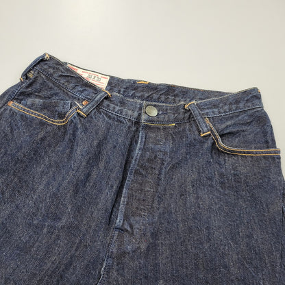 【中古品】【メンズ】 YAMANE ヤマネ PRINT DENIM PANTS G86RR LOT 1926 プリント デニムパンツ Wパンダ ジーンズ 156-260508-as-05-izu サイズ：33×33 カラー：インディゴ 万代Net店