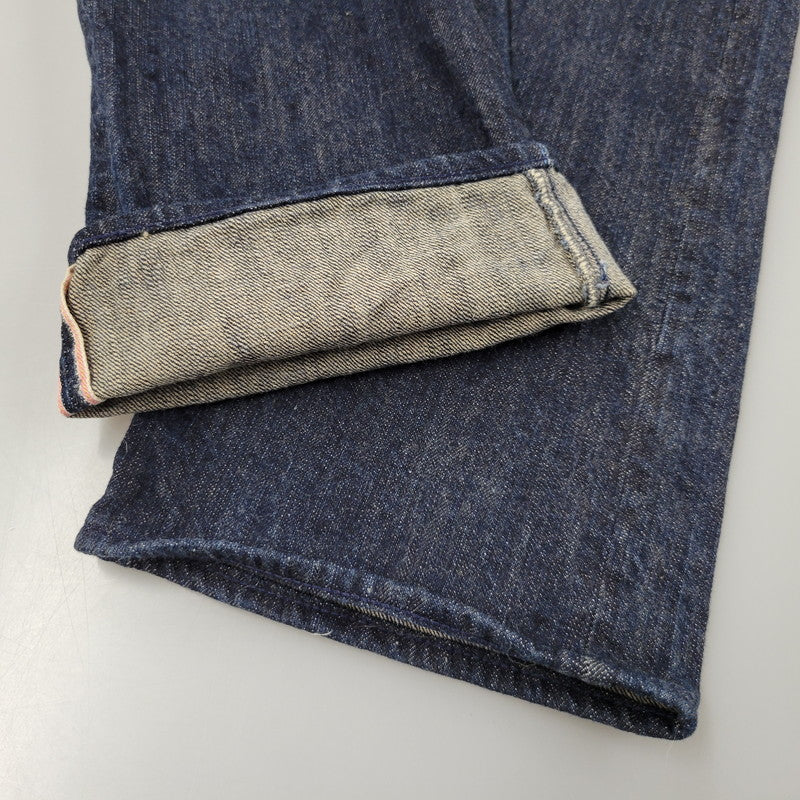 【中古品】【メンズ】 YAMANE ヤマネ PRINT DENIM PANTS G86RR LOT 1926 プリント デニムパンツ Wパンダ ジーンズ 156-260508-as-05-izu サイズ：33×33 カラー：インディゴ 万代Net店