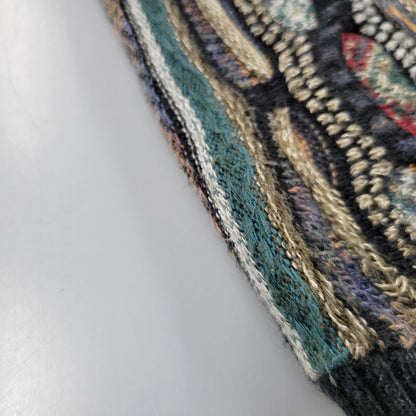 【中古品】【メンズ】 UNKNOWN 3D KNIT SHIRT ニット 長袖 トップス 146-260522-as-21-izu カラー：マルチカラー 万代Net店