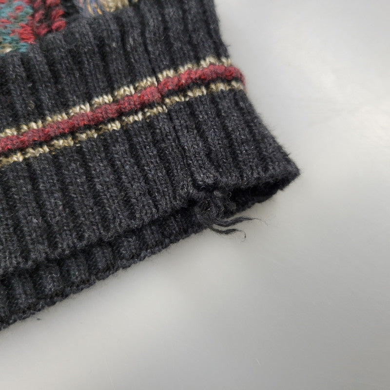 【中古品】【メンズ】 UNKNOWN 3D KNIT SHIRT ニット 長袖 トップス 146-260522-as-21-izu カラー：マルチカラー 万代Net店