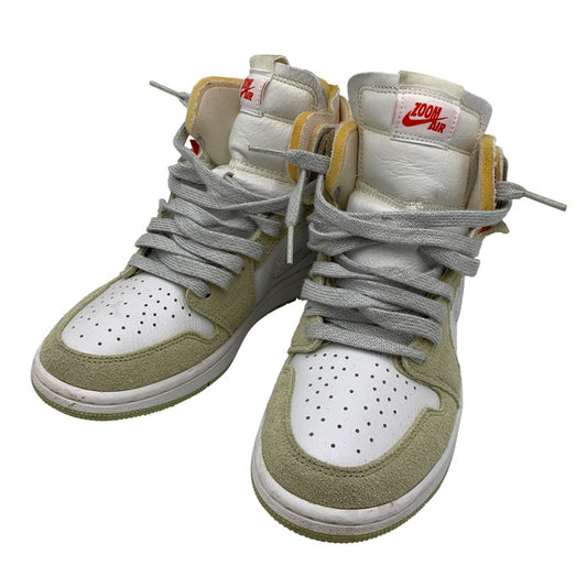 【中古品】【レディース】 NIKE ナイキ CT0979-102 WOMEN'S AIR JORDAN ウィメンズ エア ジョーダン 1 HIGH ハイ ZOOM AIR COMFORT ズーム エア コンフォート スニーカー シューズ 靴 166-260521-ya-02-izu サイズ：23.5cm カラー：OLIVE AURA 万代Net店