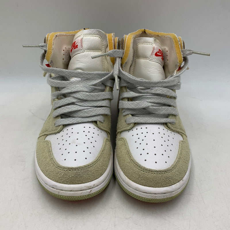 【中古品】【レディース】 NIKE ナイキ CT0979-102 WOMEN'S AIR JORDAN ウィメンズ エア ジョーダン 1 HIGH ハイ ZOOM AIR COMFORT ズーム エア コンフォート スニーカー シューズ 靴 166-260521-ya-02-izu サイズ：23.5cm カラー：OLIVE AURA 万代Net店
