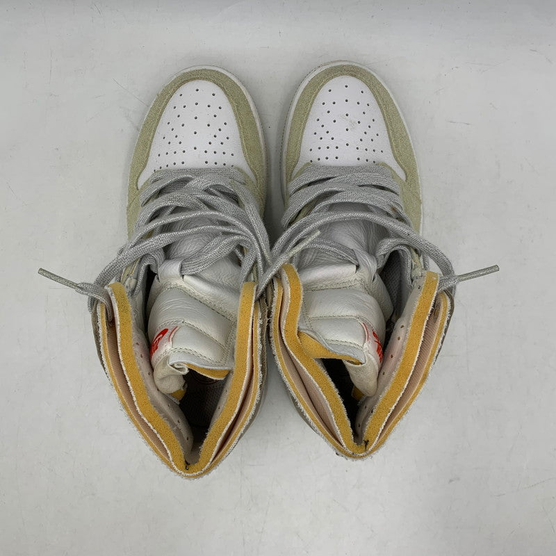 【中古品】【レディース】 NIKE ナイキ CT0979-102 WOMEN'S AIR JORDAN ウィメンズ エア ジョーダン 1 HIGH ハイ ZOOM AIR COMFORT ズーム エア コンフォート スニーカー シューズ 靴 166-260521-ya-02-izu サイズ：23.5cm カラー：OLIVE AURA 万代Net店