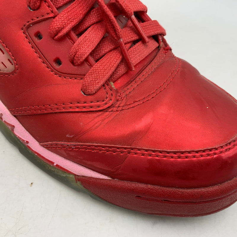 【中古品】【メンズ/レディース】 NIKE ナイキ 440892-605 AIR JORDAN エアジョーダン 5 RETRO レトロ GG VALENTINE'S DAY バレンタインデー スニーカー シューズ 靴　 160-260521-ya-01-izu サイズ：25cm カラー：GYM RED/ION PINK 万代Net店