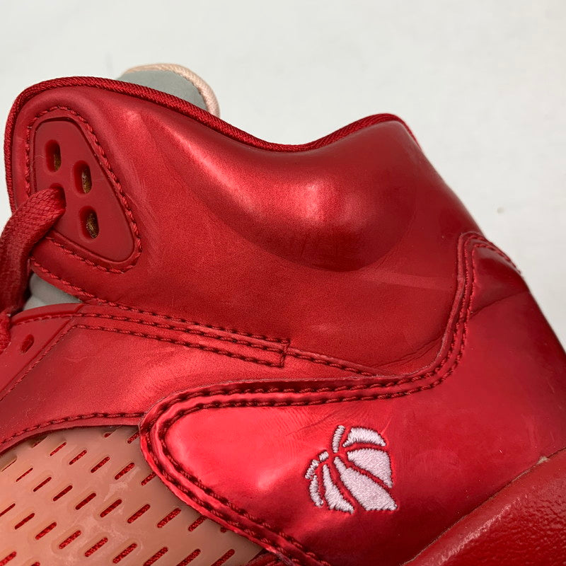 【中古品】【メンズ/レディース】 NIKE ナイキ 440892-605 AIR JORDAN エアジョーダン 5 RETRO レトロ GG VALENTINE'S DAY バレンタインデー スニーカー シューズ 靴　 160-260521-ya-01-izu サイズ：25cm カラー：GYM RED/ION PINK 万代Net店