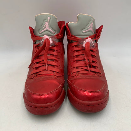 【中古品】【メンズ/レディース】 NIKE ナイキ 440892-605 AIR JORDAN エアジョーダン 5 RETRO レトロ GG VALENTINE'S DAY バレンタインデー スニーカー シューズ 靴　 160-260521-ya-01-izu サイズ：25cm カラー：GYM RED/ION PINK 万代Net店