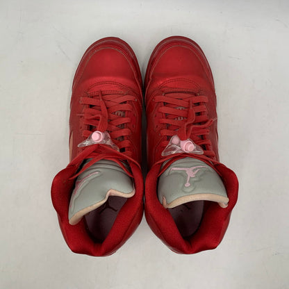 【中古品】【メンズ/レディース】 NIKE ナイキ 440892-605 AIR JORDAN エアジョーダン 5 RETRO レトロ GG VALENTINE'S DAY バレンタインデー スニーカー シューズ 靴　 160-260521-ya-01-izu サイズ：25cm カラー：GYM RED/ION PINK 万代Net店
