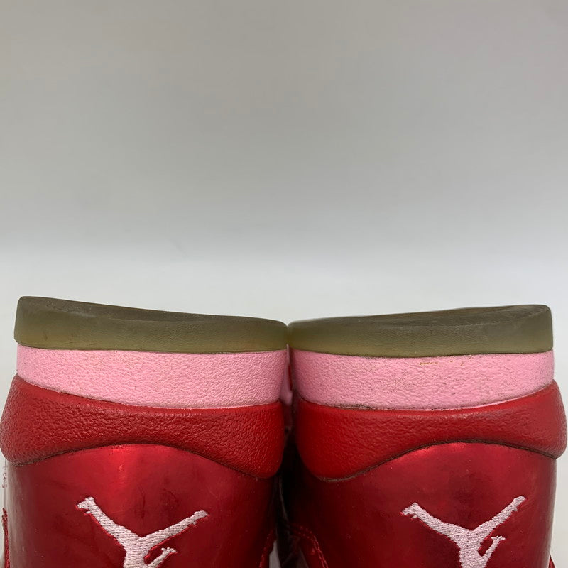 【中古品】【メンズ/レディース】 NIKE ナイキ 440892-605 AIR JORDAN エアジョーダン 5 RETRO レトロ GG VALENTINE'S DAY バレンタインデー スニーカー シューズ 靴　 160-260521-ya-01-izu サイズ：25cm カラー：GYM RED/ION PINK 万代Net店