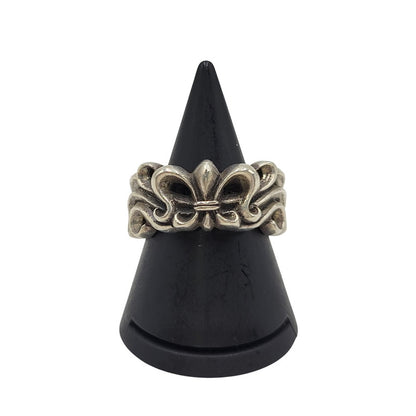 【中古品】【メンズ/レディース】 SA SILVER 925 FLORAL RING フローラル リング アクセサリー 指輪 192-260517-kh-25-izu カラー：シルバー 万代Net店