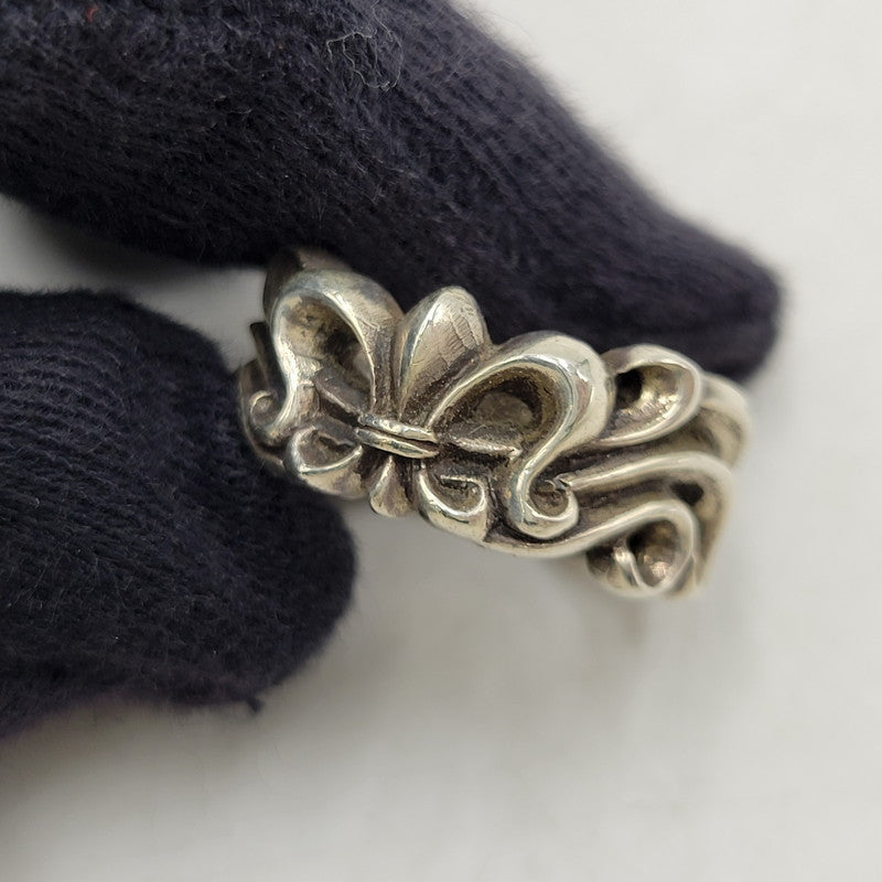 【中古品】【メンズ/レディース】 SA SILVER 925 FLORAL RING フローラル リング アクセサリー 指輪 192-260517-kh-25-izu カラー：シルバー 万代Net店