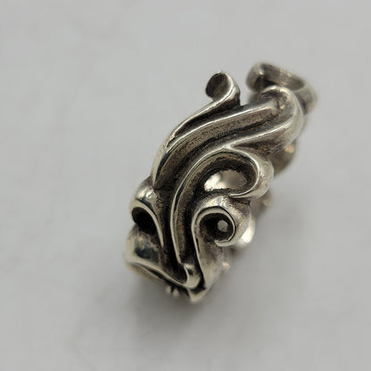 【中古品】【メンズ/レディース】 SA SILVER 925 FLORAL RING フローラル リング アクセサリー 指輪 192-260517-kh-25-izu カラー：シルバー 万代Net店