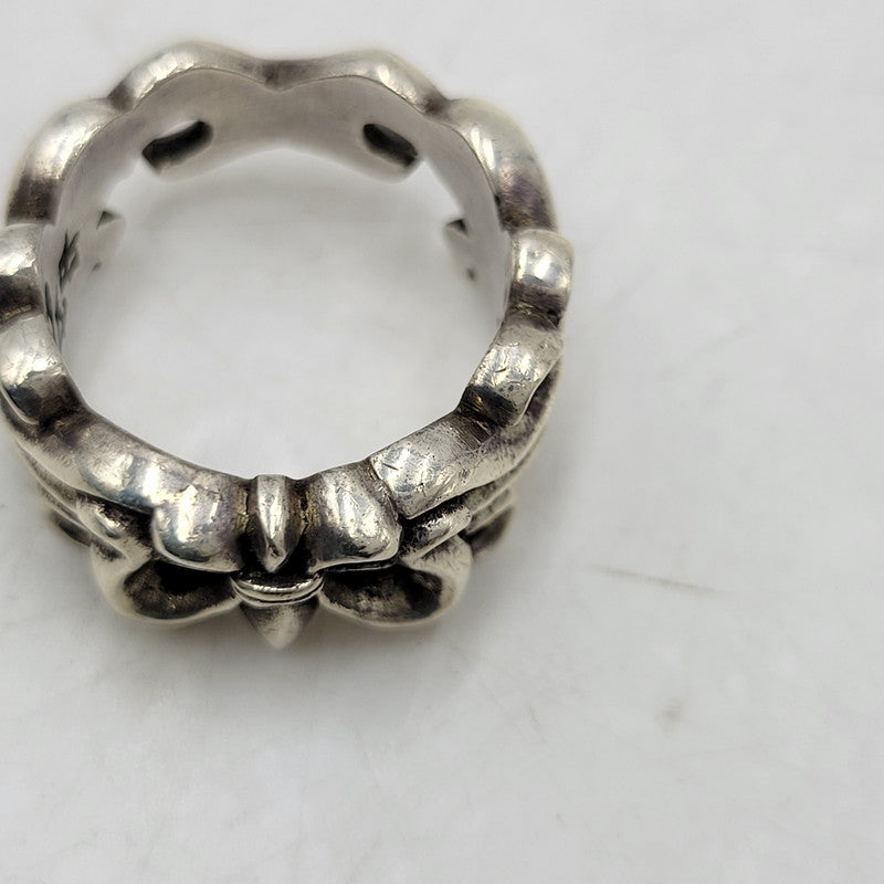 【中古品】【メンズ/レディース】 SA SILVER 925 FLORAL RING フローラル リング アクセサリー 指輪 192-260517-kh-25-izu カラー：シルバー 万代Net店