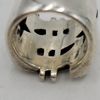 【中古品】【メンズ/レディース】 USED 925 DOLLAR STAR MOTIF RING ドラー スター モチーフ リング 指輪 アクセサリー 192-260509-cs-28-izu カラー：シルバー 万代Net店