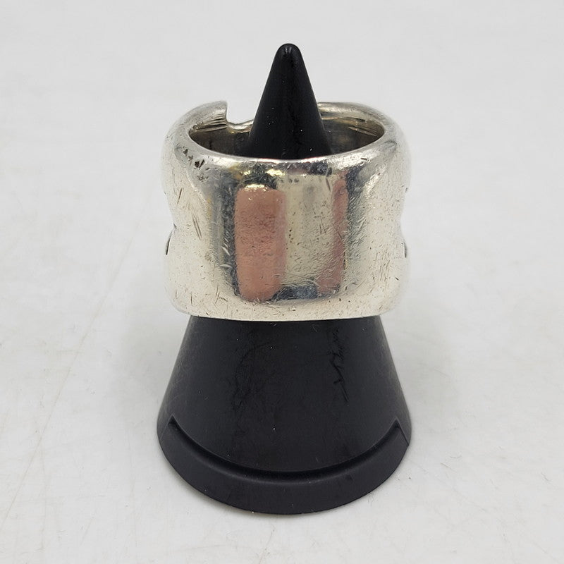 【中古品】【メンズ/レディース】 USED 925 DOLLAR STAR MOTIF RING ドラー スター モチーフ リング 指輪 アクセサリー 192-260509-cs-28-izu カラー：シルバー 万代Net店