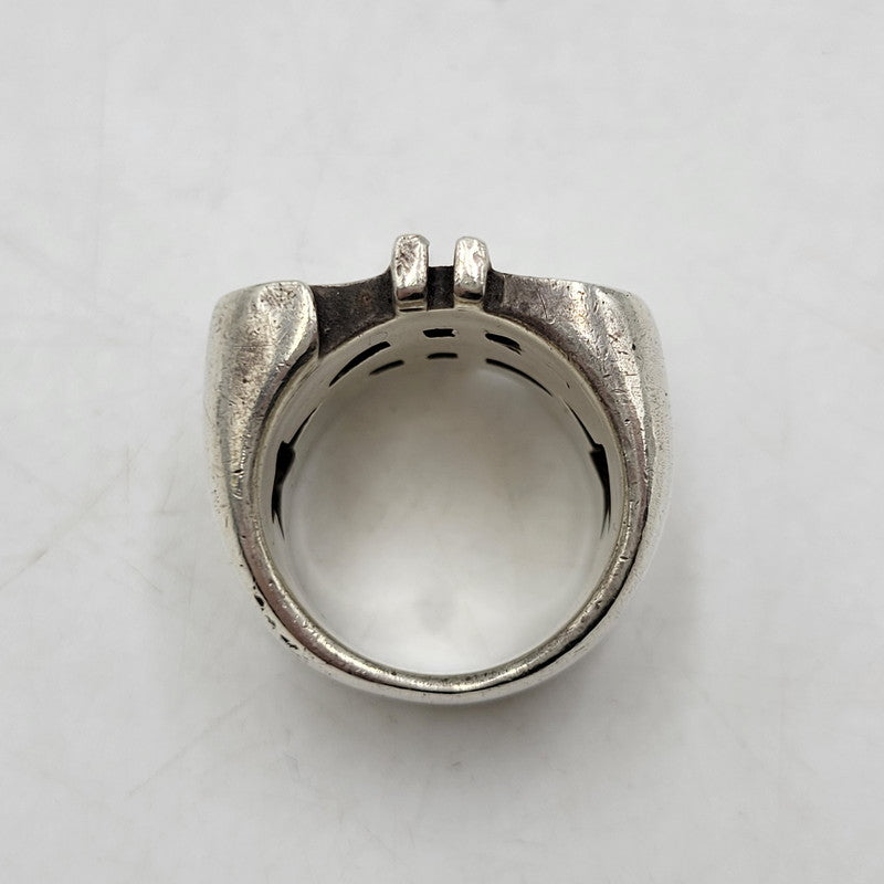 【中古品】【メンズ/レディース】 USED 925 DOLLAR STAR MOTIF RING ドラー スター モチーフ リング 指輪 アクセサリー 192-260509-cs-28-izu カラー：シルバー 万代Net店