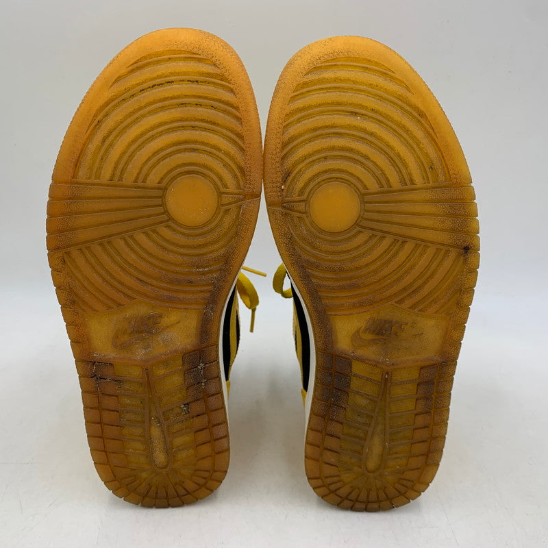 【中古品】【メンズ/レディース】 NIKE ナイキ 554724-035 AIR JORDAN エアジョーダン 1 RETRO MID レトロ ミッド NEW LOVE ニューラブ (2017) スニーカー シューズ 靴 160-260521-ya-03-izu サイズ：26cm カラー：Black / Varsity Maize / White 万代Net店