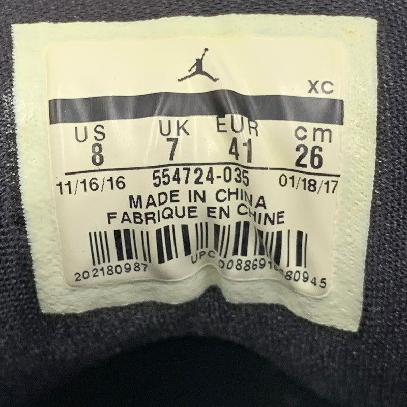 【中古品】【メンズ/レディース】 NIKE ナイキ 554724-035 AIR JORDAN エアジョーダン 1 RETRO MID レトロ ミッド NEW LOVE ニューラブ (2017) スニーカー シューズ 靴 160-260521-ya-03-izu サイズ：26cm カラー：Black / Varsity Maize / White 万代Net店