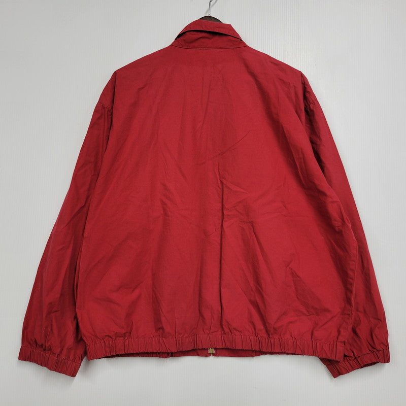 【中古品】【メンズ】 RALPH LAUREN ラルフローレン USA製 NAVY PONY SWING TOP ネイビー ポニー スウィングトップ アウター 146-260509-cs-16-izu サイズ：L カラー：レッド 万代Net店