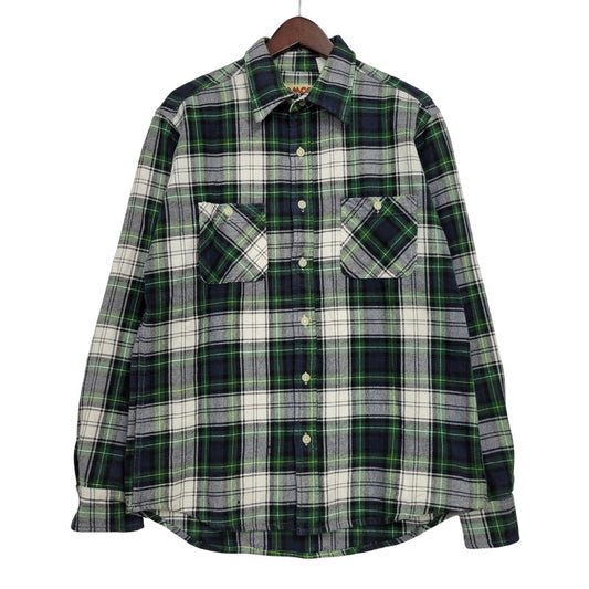 【中古品】【メンズ】 CAMCO カムコ HEAVY FLANNEL SHIRT ヘビーフランネルシャツ チェック 長袖 146-260522-as-20-izu サイズ：L カラー：マルチカラー 万代Net店